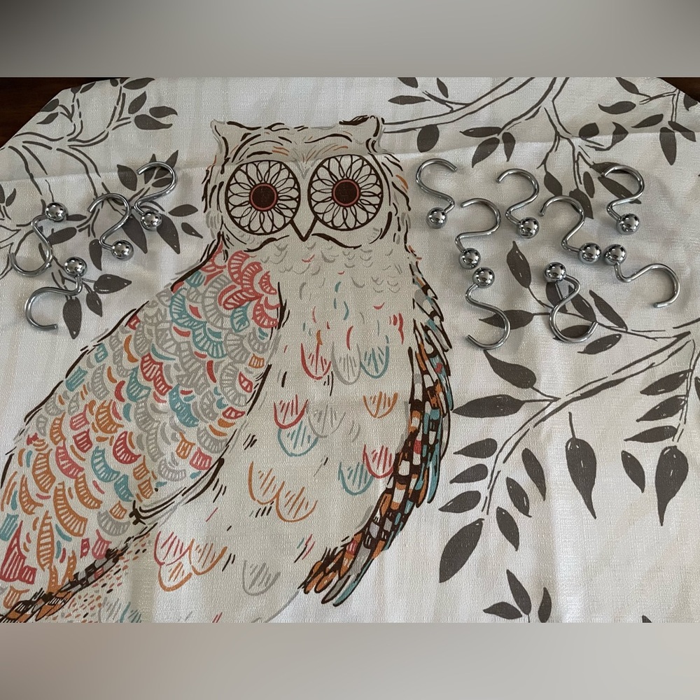 🦉Owl Shower Curtain 🦉